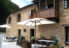 Terraza de la Casona de Mazonovo